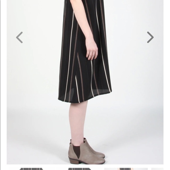 Birds of North America Fulmar striped maxi dress - Picture 4 of 9